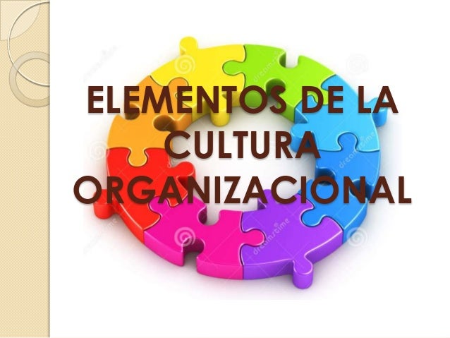 elementos de la cultura organizacional elementos de la cultura organizacional